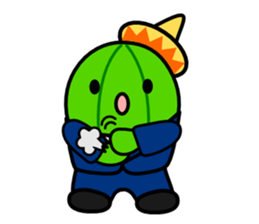 Work of david of the cactus* sticker #3806112