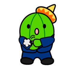 Work of david of the cactus* sticker #3806112