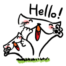 The Sticky Kitten sticker #3806407