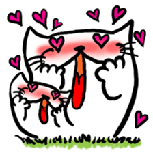 The Sticky Kitten sticker #3806429