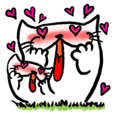 The Sticky Kitten sticker #3806429