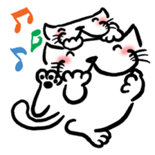 The Sticky Kitten sticker #3806431