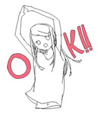 Jitome girls sticker #3806652