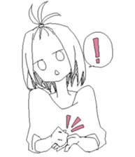 Jitome girls sticker #3806657