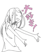 Jitome girls sticker #3806658