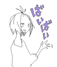 Jitome girls sticker #3806662