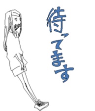 Jitome girls sticker #3806680