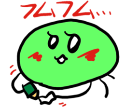 Pleasant jellyfish sticker #3807023