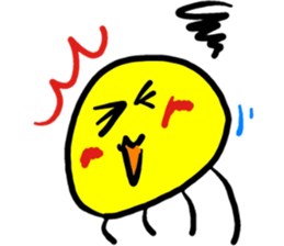 Pleasant jellyfish sticker #3807026