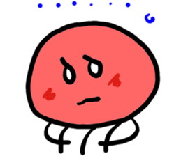 Pleasant jellyfish sticker #3807035