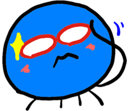 Pleasant jellyfish sticker #3807036