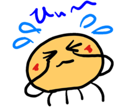 Pleasant jellyfish sticker #3807040