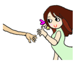 Love, healing sister 1 sticker #3807716