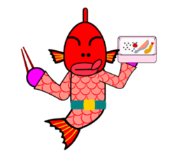 Taizo2(red snapper) sticker #3807975