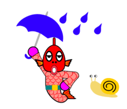 Taizo2(red snapper) sticker #3807991
