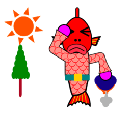 Taizo2(red snapper) sticker #3807998