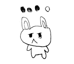 Normal day of little rabbit sticker #3808022