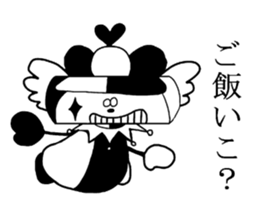 Contact blur clown sticker #3808214