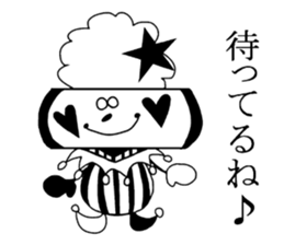 Contact blur clown sticker #3808227