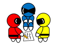 3colors sticker #3808461