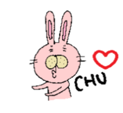 rabbit KUN sticker #3808626