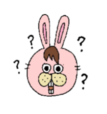 rabbit KUN sticker #3808632