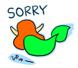 Depression of Little Mermaid sticker #3808773