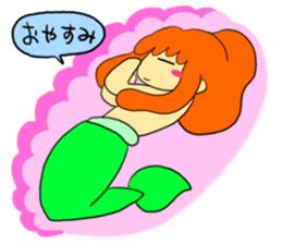 Depression of Little Mermaid sticker #3808777