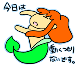 Depression of Little Mermaid sticker #3808781