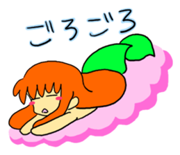 Depression of Little Mermaid sticker #3808790