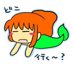 Depression of Little Mermaid sticker #3808792