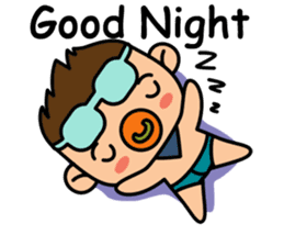 "V" the Pacifier Baby sticker #3809111