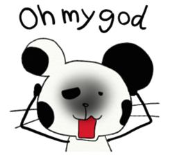 Panda Mouse Panchu sticker #3809271