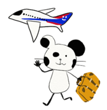 Panda Mouse Panchu sticker #3809285