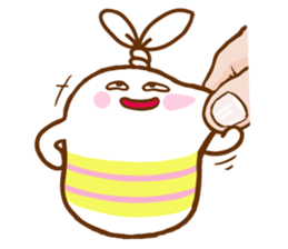 Rice Cake Man by Ellya sticker #3809297