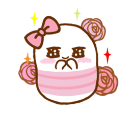Rice Cake Man by Ellya sticker #3809314