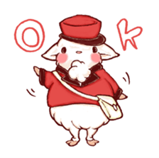 Kawaii MOFUMOFU Sticker by ARINKO sticker #3809789