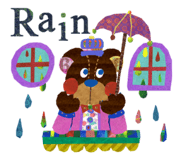 One week the second round of bear sticker #3809969