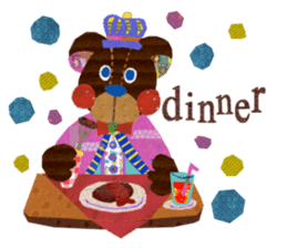 One week the second round of bear sticker #3809970