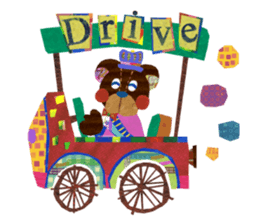 One week the second round of bear sticker #3809975