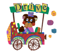 One week the second round of bear sticker #3809975