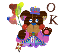 One week the second round of bear sticker #3809979