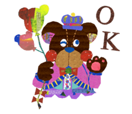 One week the second round of bear sticker #3809979