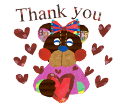 One week the second round of bear sticker #3809991