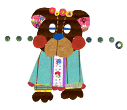 One week the second round of bear sticker #3809999