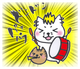 Sukiyaki Japan Nekodama and Doqneko sticker #3810048