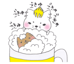 Sukiyaki Japan Nekodama and Doqneko sticker #3810078