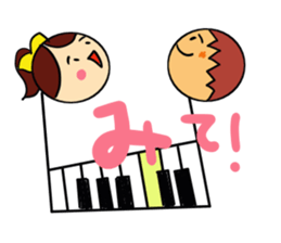 note couple sticker #3810185