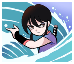 NINJA Ku-No-Ichi ''SETSUGEKKA'' sticker #3810490