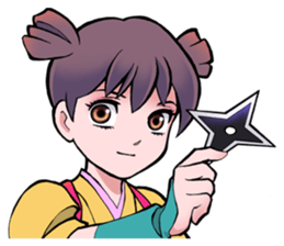 NINJA Ku-No-Ichi ''SETSUGEKKA'' sticker #3810519